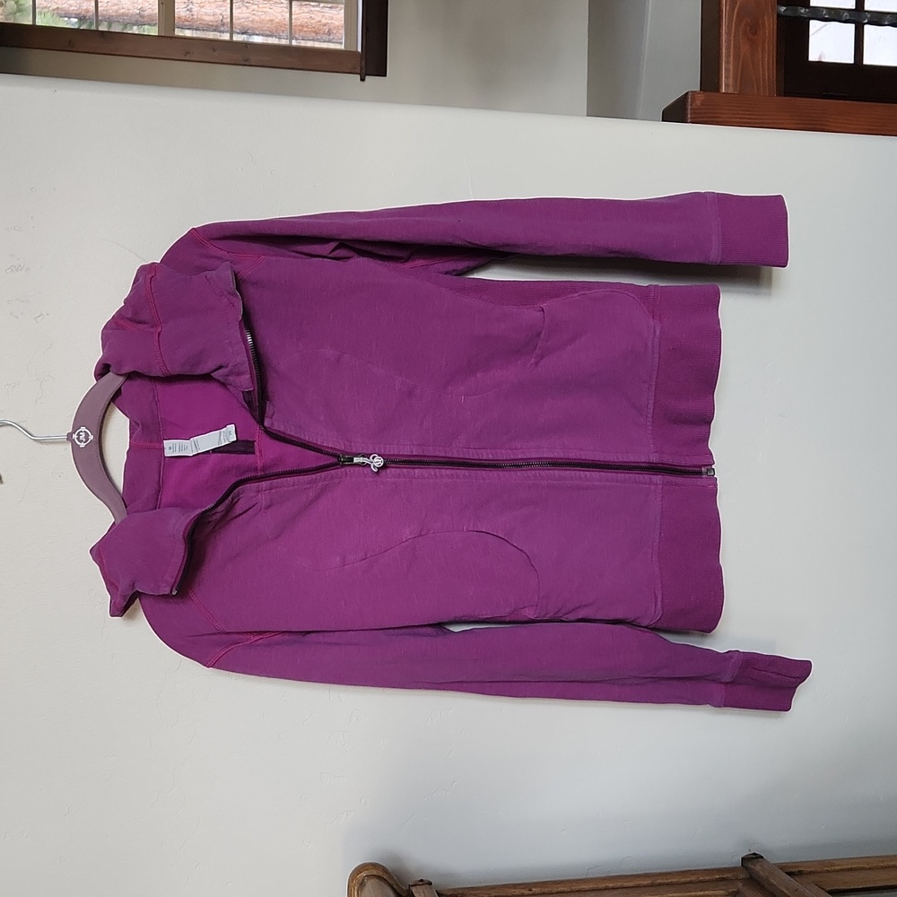 Lululemon women's scuba zip-up hoodie EUC
